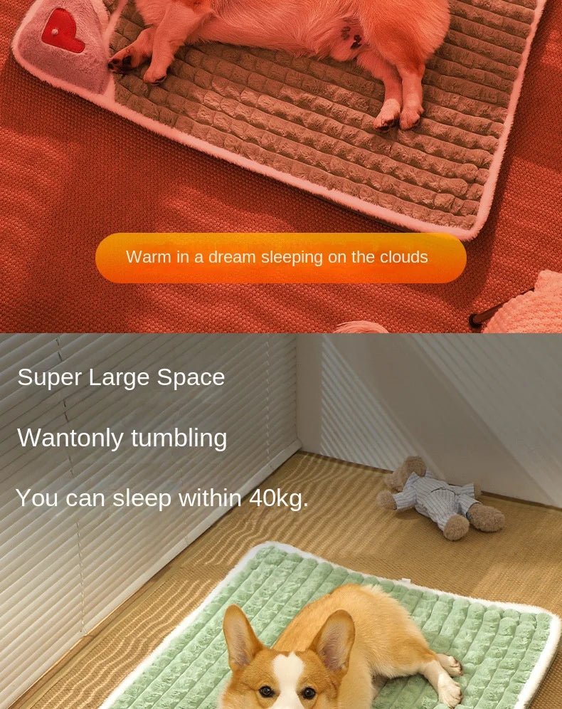 Wholesale Bulk Pet Bed,Thickened Bed Mat For Dog Cat, Winter Super Warm Bed Mat for Small Medium Large Dog,Removable Washable Pet Bed For puppy - Furbury