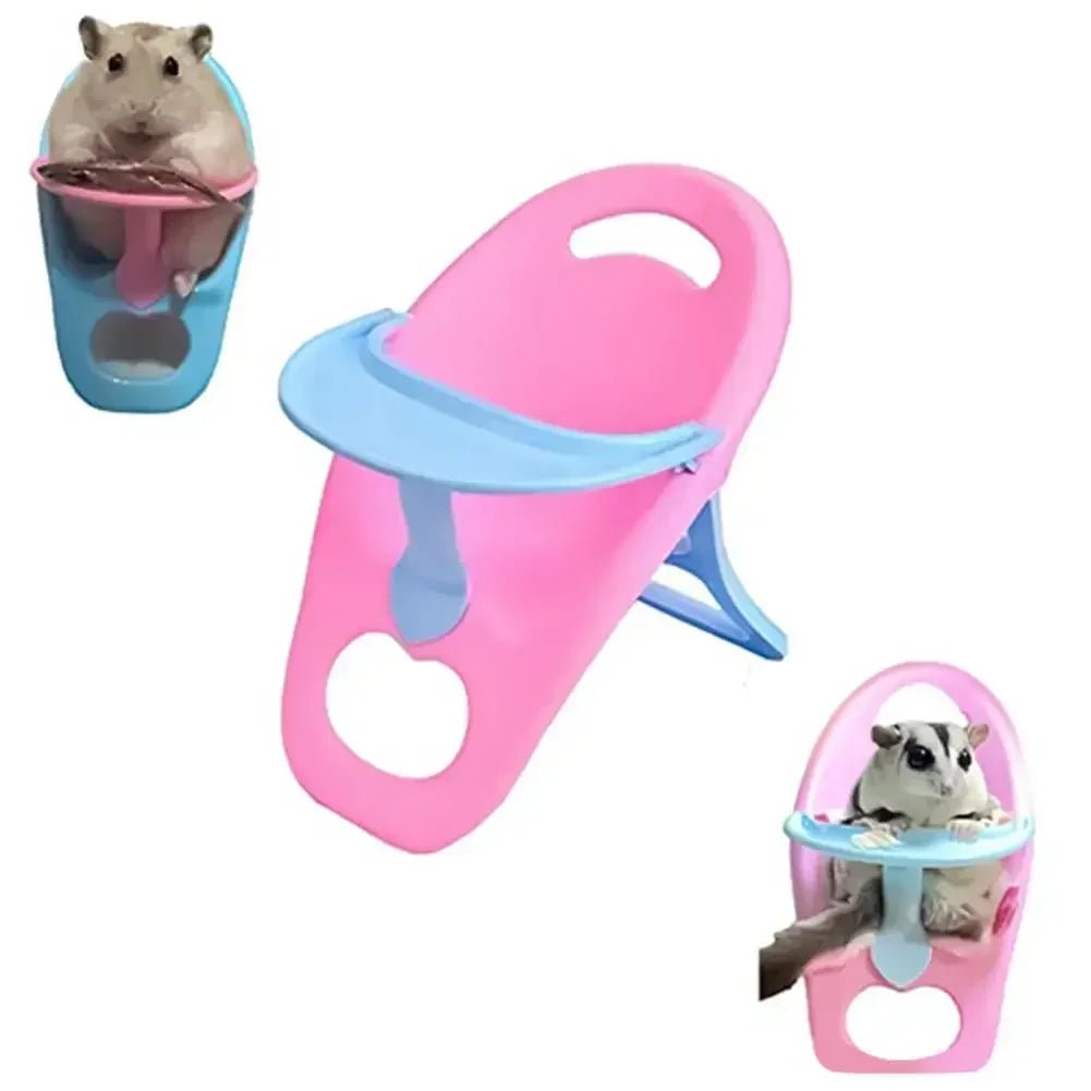 Wholesale Bulk Pet Mini Feeding Chair Dining Chair Pet Accessories Photo Props for Hamster Guinea Pig Hedgehogs - Furbury