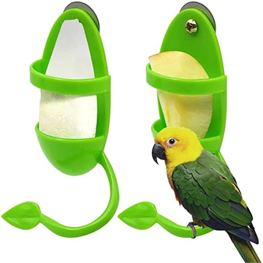 Wholesale Bulk Pet Parrot Feeder Hanging Cage Fruit Vegetable Container Feeding Cup Cuttlebone Stand Holder Pet Cage Accessories Supplies - Furbury