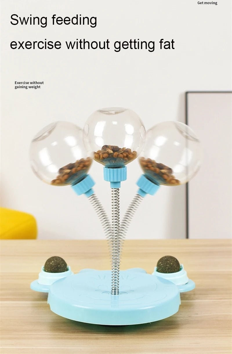 Wholesale Bulk Pet Puzzle Food Leaking Ball Toy Cat Dog Interactive Treat Leaking Toy Catnip Slow Cat Dog Feeder Fun Pet Products Accessories - Furbury