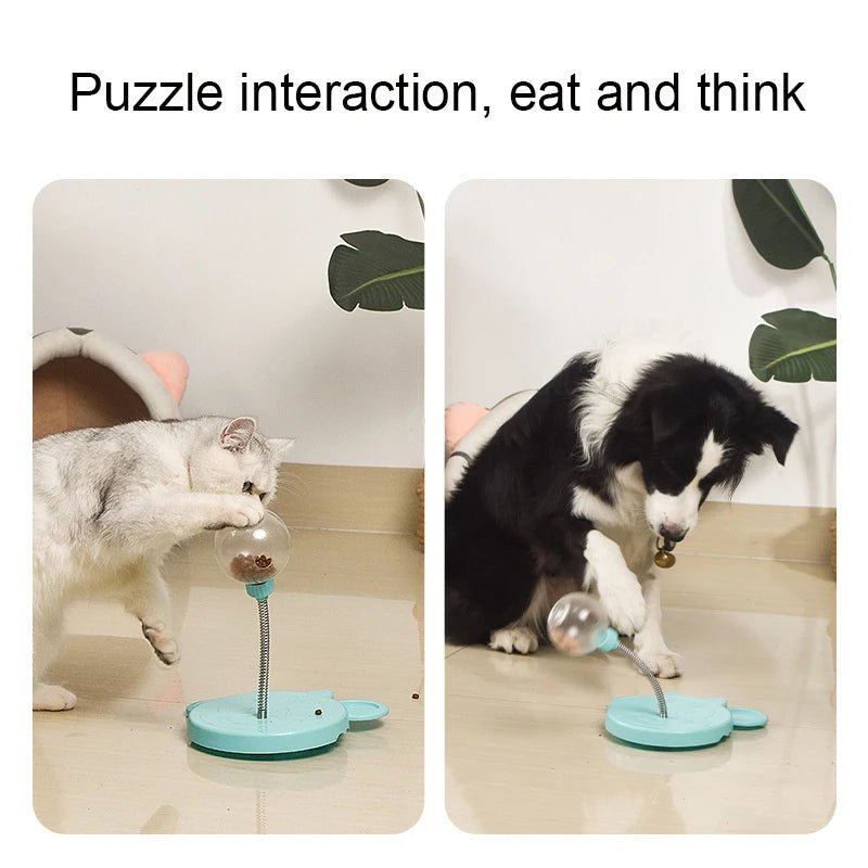 Wholesale Bulk Pet Puzzle Food Leaking Ball Toy Cat Dog Interactive Treat Leaking Toy Catnip Slow Cat Dog Feeder Fun Pet Products Accessories - Furbury