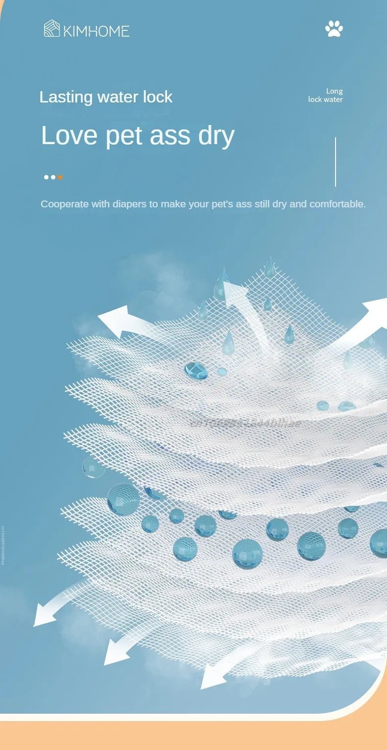 Wholesale Bulk Pet Underwear Products Menstrual Hygiene Pants Puppy Anti Harassment Diapers Diapers Wet Mother Dog Physiological Pants - Furbury