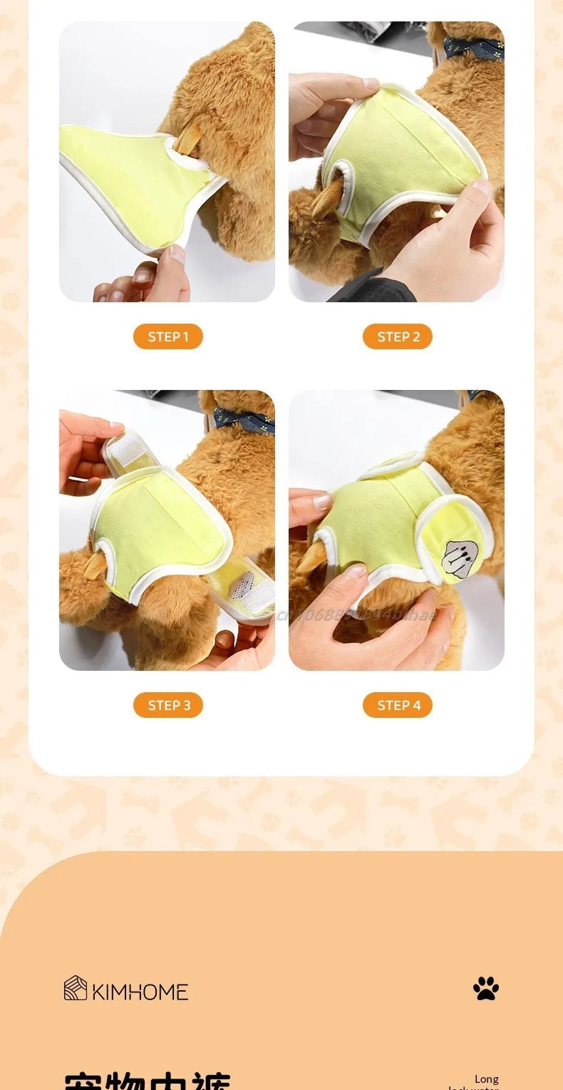 Wholesale Bulk Pet Underwear Products Menstrual Hygiene Pants Puppy Anti Harassment Diapers Diapers Wet Mother Dog Physiological Pants - Furbury