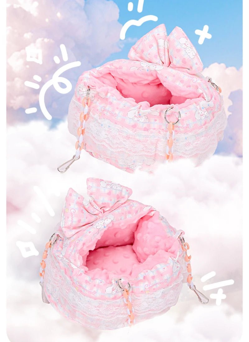 Wholesale Bulk Pink Pet House Guinea Pig Ferrets Hamsters Hedgehogs Rabbits Rats Super Warm Hamster Cage Accessories Small Animal Hanging Bed - Furbury