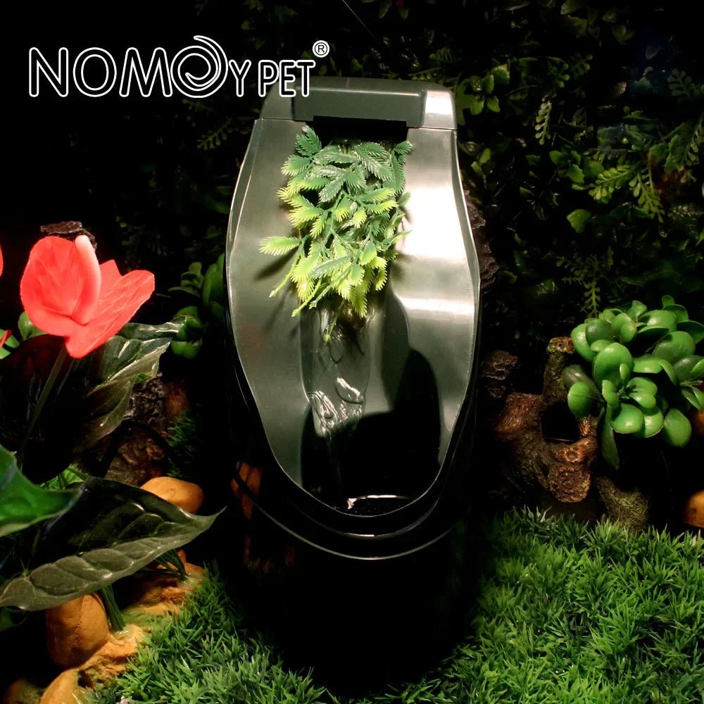 Wholesale Bulk Plant - Like Watering Vessel Landscape Decoration Waterfall Drink Fountain Reptile Live Water Drinking Fountain for Lizard Special - Furbury