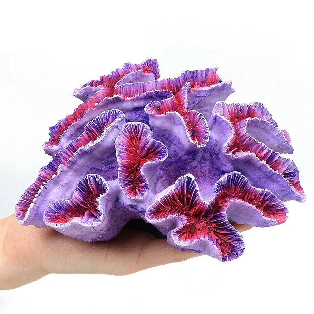 Wholesale Bulk Resin Coral Reef Aquarium Ornaments Fish Tank Decor Resin Coral Home Tank Decor - Furbury