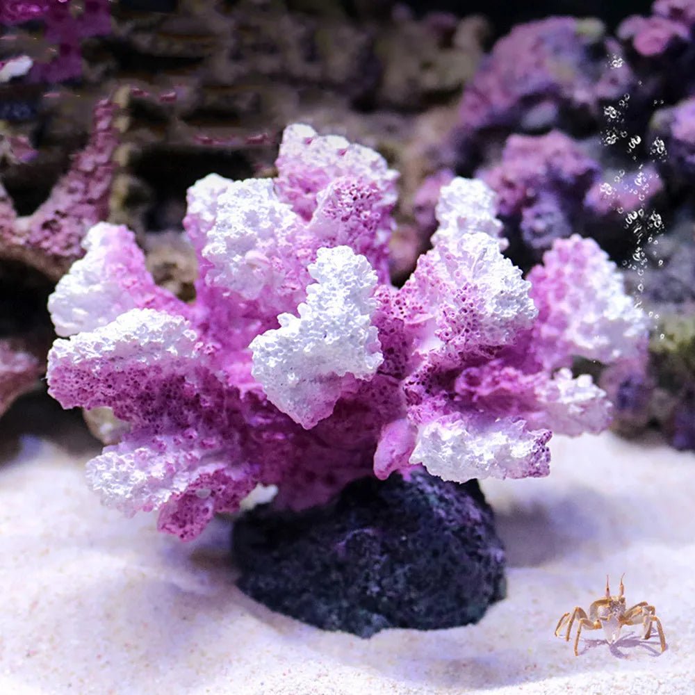 Wholesale Bulk Resin Coral Reef Aquarium Ornaments Fish Tank Decor Resin Coral Home Tank Decor - Furbury