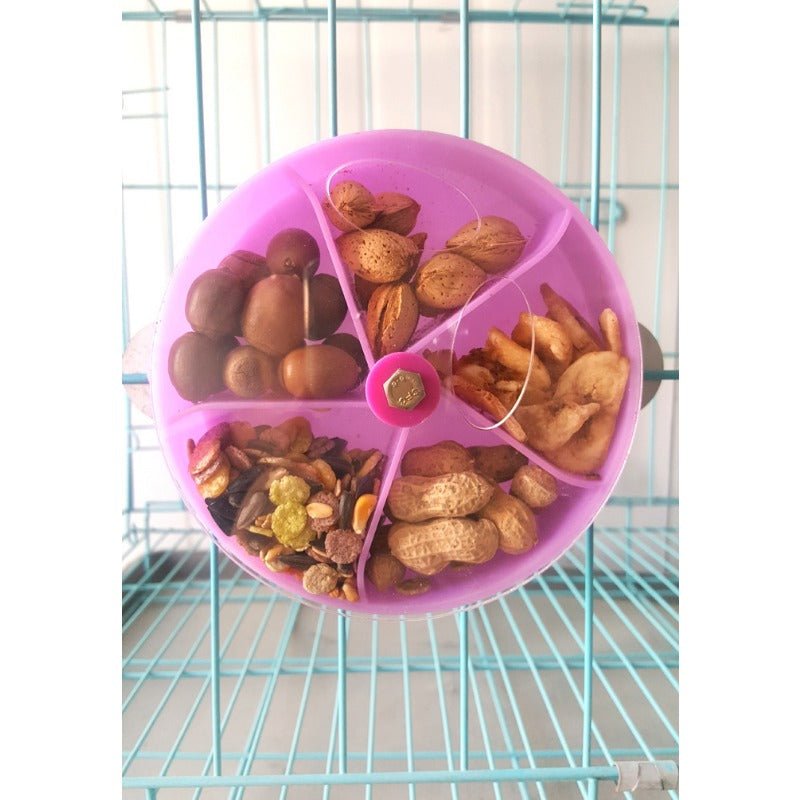 Wholesale Bulk Toy Parrot Toy Chewing Rotate Pet Parrot Toys Wheels Bite Birds Foraging Food Box Cage Feeder birds accessoires - Furbury