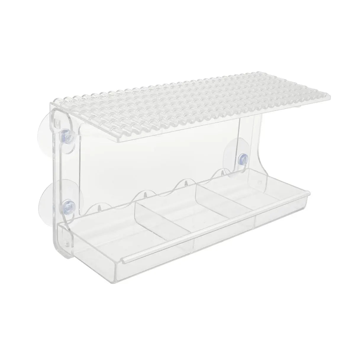 Wholesale Bulk Transparent Window Viewing Bird Feeders for Outdoors - Enhanced Suction Grip, Wild Bird Watching for Cats, Birdhouse Feeder - Furbury