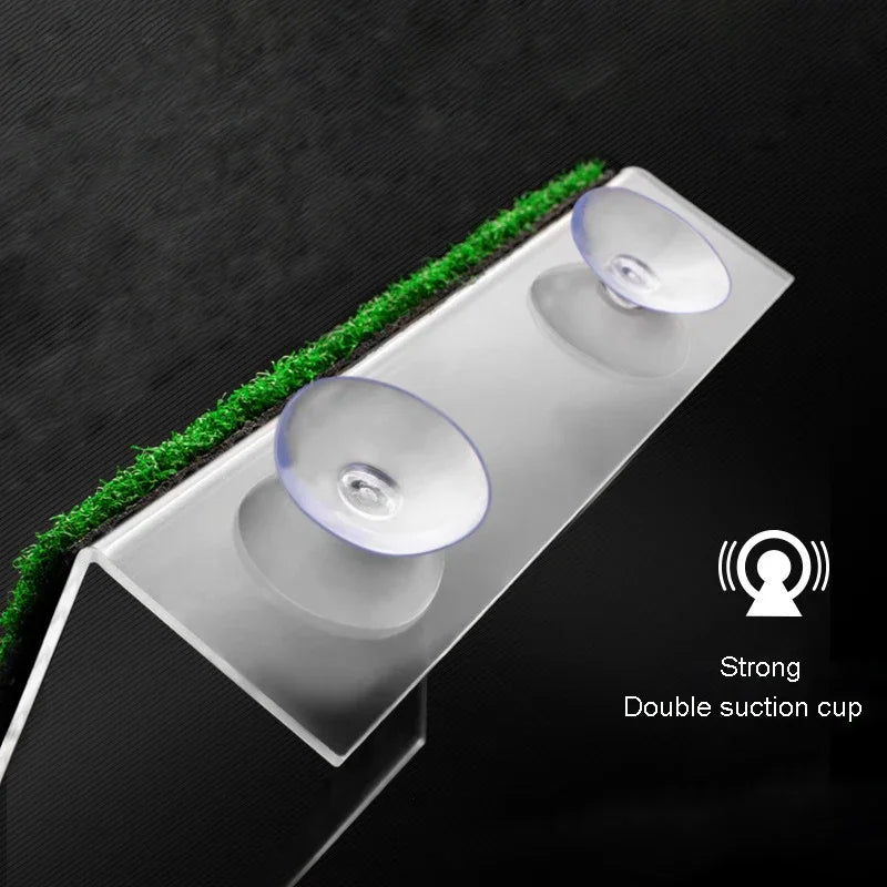 Wholesale Bulk Turtle Basking Platform Suction Cup Habitat Simulation Lawn Ramp Turtle Dock Floating Island For Reptile Terrarium Accessory - Furbury