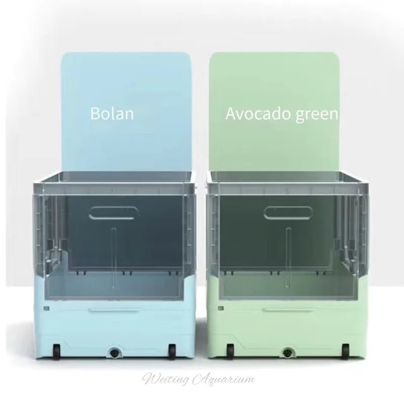 Wholesale Bulk Turtle tank free water change with sunbed Brazilian turtle ecological landscaping breeding box aquarium accessories 220V 4W - Furbury