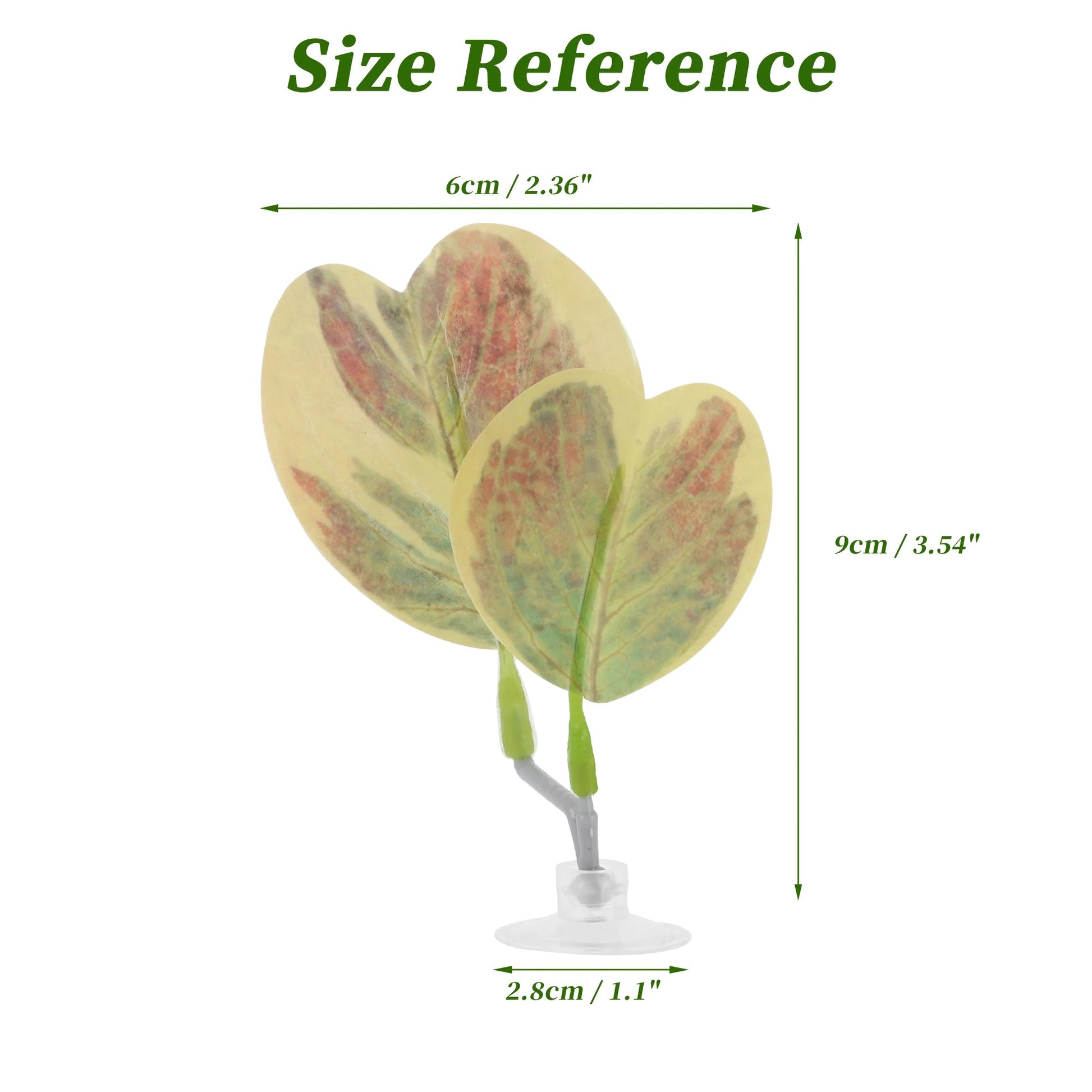 Wholesale Bulk UXCELL Artificial Betta Fish Bed Simulation Betta Leaf Bed Betta Hammock Pad with Suction Cup Aquarium Decor Fish Supplies - Furbury