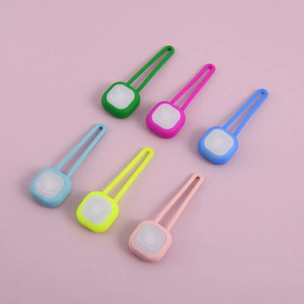 Wholesale Bulk Waterproof Pet Led Walking Night Pendant Colorful Hanging Dog Pendant Night Light Silicone with LED Light - Furbury