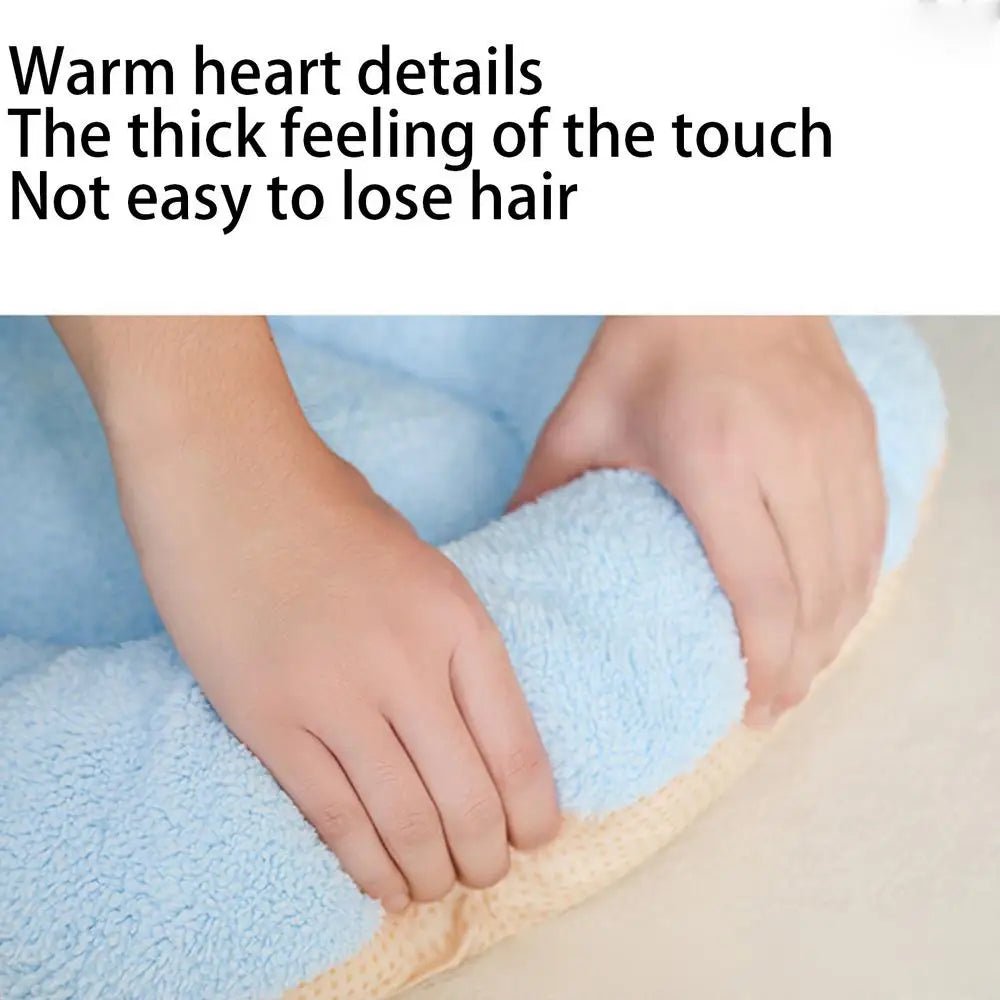 Wholesale Bulk Winter Cat Cave Bed Plush Slippers Cat Sleeping House Semi - Enclosed Design Pet Sleeping Tool For Dogs Cats Rabbits And Other - Furbury