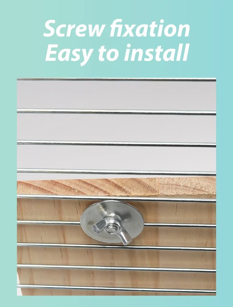 Wholesale Bulk Wooden Bird Perch Natural Wood Bird Perch Stand with Mirror Parrots Platform Cage Accessories Branch Perch Rod Stand - Furbury