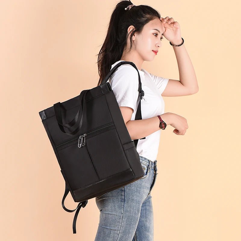 Women Backpack Waterproof Oxford Bagpack Large Mochilas Fashion Schoolbag For Teenagers Girls Travel Weekend - Checkouts UK