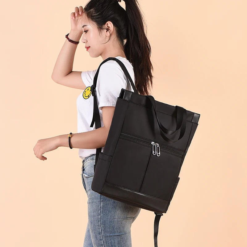 Women Backpack Waterproof Oxford Bagpack Large Mochilas Fashion Schoolbag For Teenagers Girls Travel Weekend - Checkouts UK