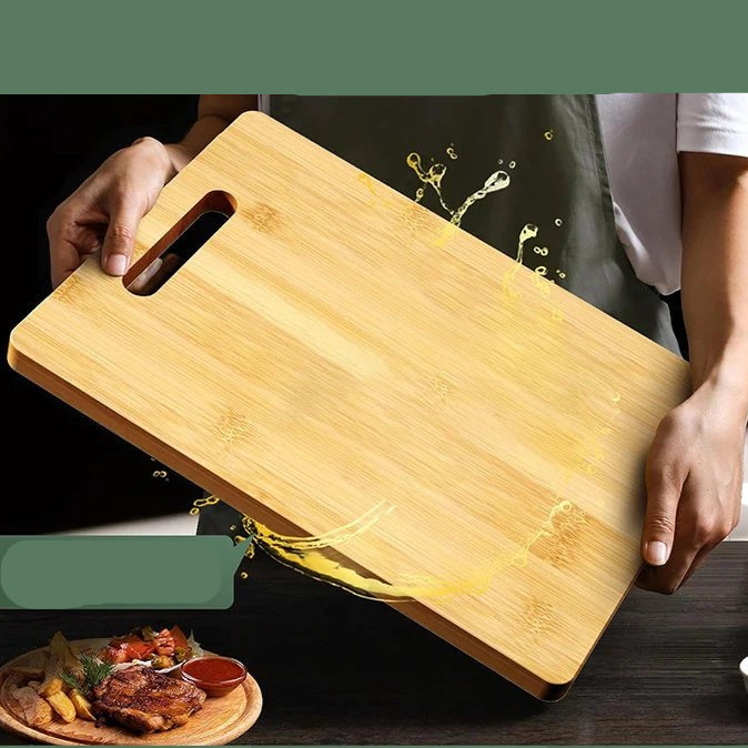 Wooden Cutting Board Kitchen Cutting Board For Meat Totally Bamboo Food Cutting Table Thickened Fruit Vegetables Chopping Panel - Checkouts UK