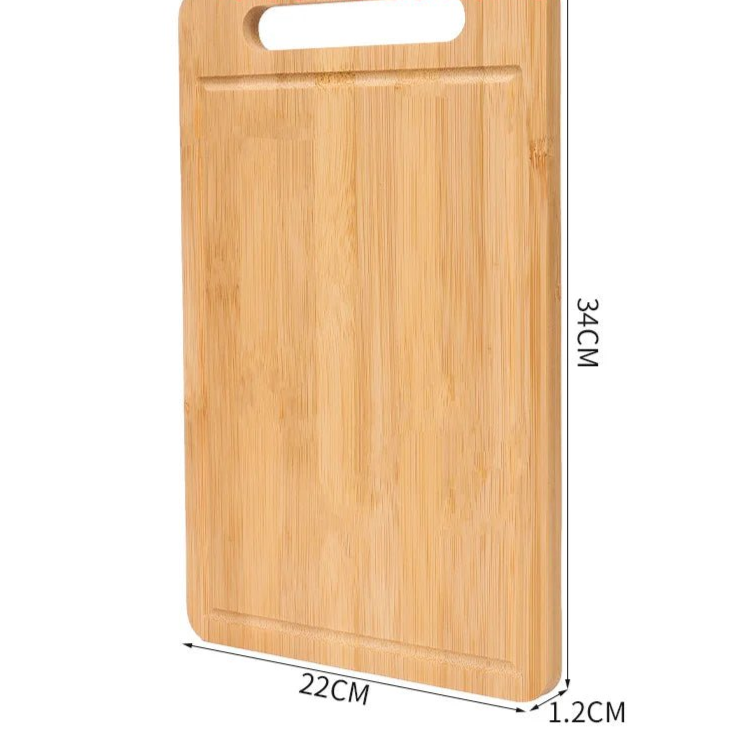 Wooden Cutting Board Kitchen Cutting Board For Meat Totally Bamboo Food Cutting Table Thickened Fruit Vegetables Chopping Panel - Checkouts UK