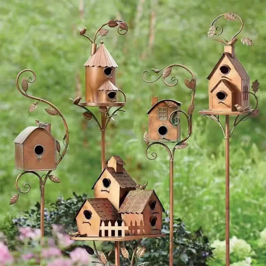 Bring Your Garden to Life with Birdhouse Garden Stakes — Where Beauty Meets Nature - Checkouts USA