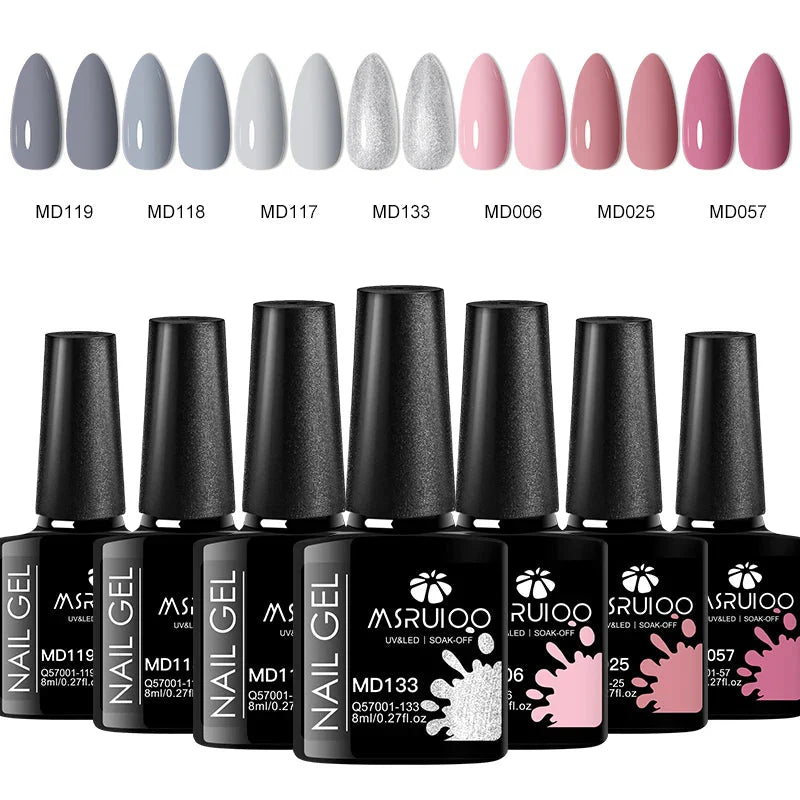 🛁 “DIY Luxe: Turn Your Room Into a Nail Spa with This 7pc Gel Polish Set” - Checkouts USA