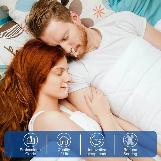 Finally, A Peaceful Night’s Sleep – Meet the Anti-Snoring Mouth Tape and Nasal Strips Combo - Checkouts USA