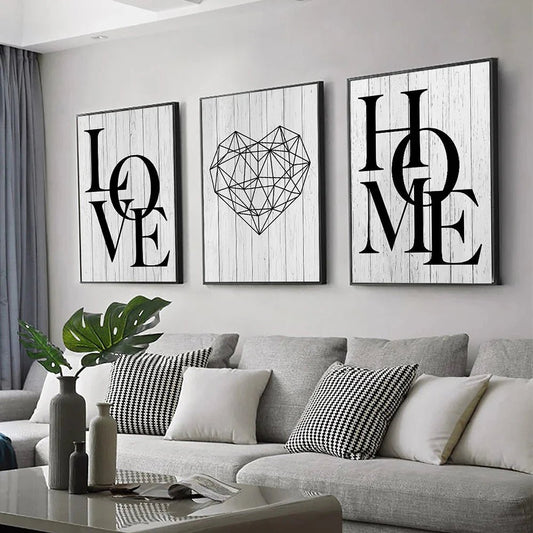 Minimalist Charm for Every Wall: Transform Your Space with This Nordic-Inspired 3-Piece Canvas Art Set - Checkouts USA