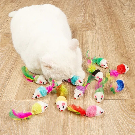 🐾 Multiply the Fun: Why the Rainbow Mouse Toy Is Perfect for Multi-Cat Homes & Foster Kittens - Checkouts USA