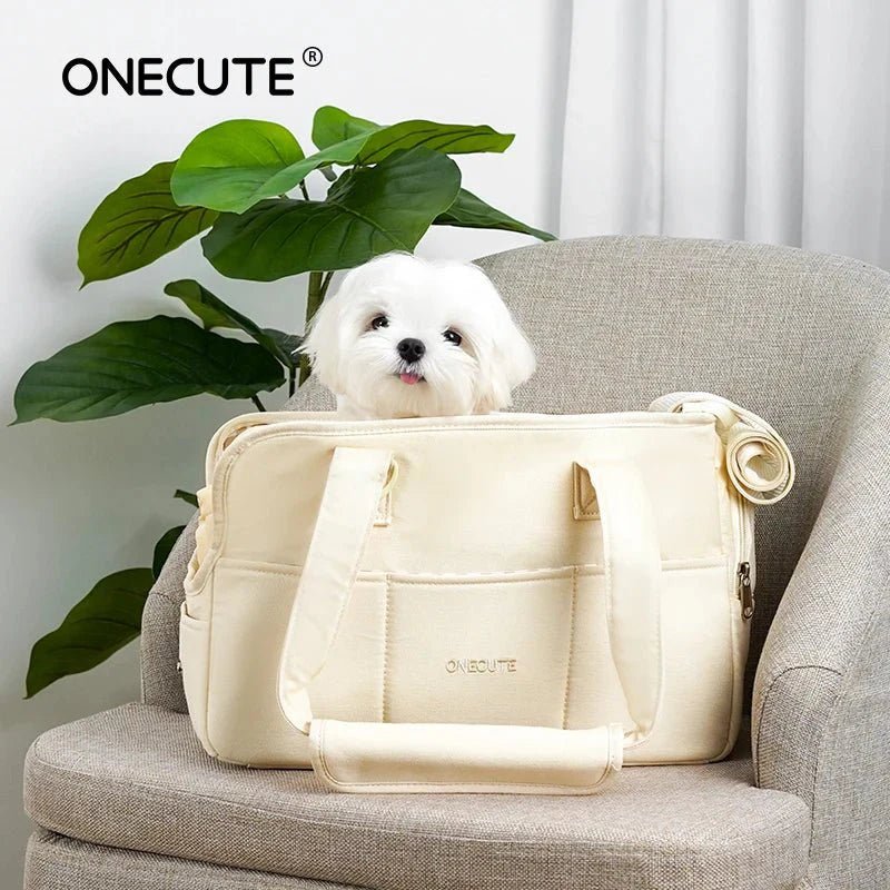Pet Travel Made Easy: Why Every Small Dog Owner Needs the Puppy Go Out Portable Shoulder Handbag - Checkouts USA