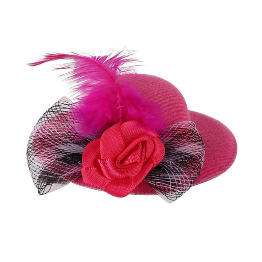 📸 Picture-Perfect Pets: Why the Velvet Silk Flower Hat Is a Must for Photoshoots - Checkouts USA