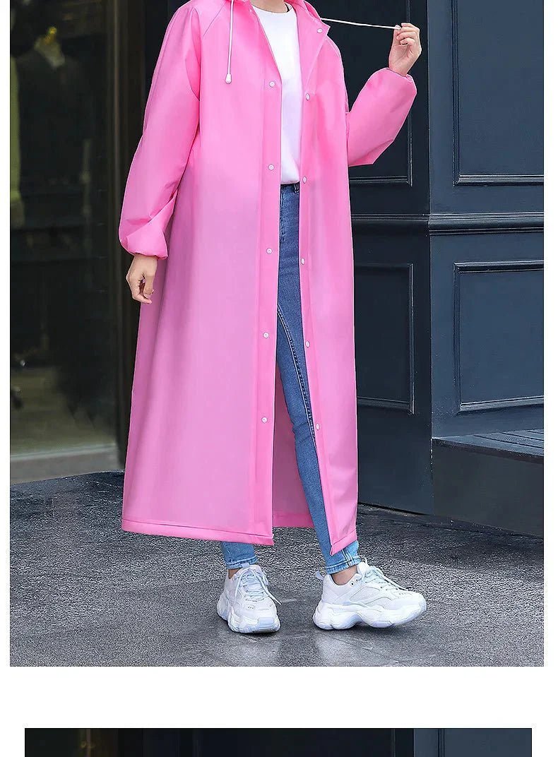 🌧️ Ready for Rain, Anywhere You Go – The Ultimate EVA Waterproof Raincoat - Checkouts USA