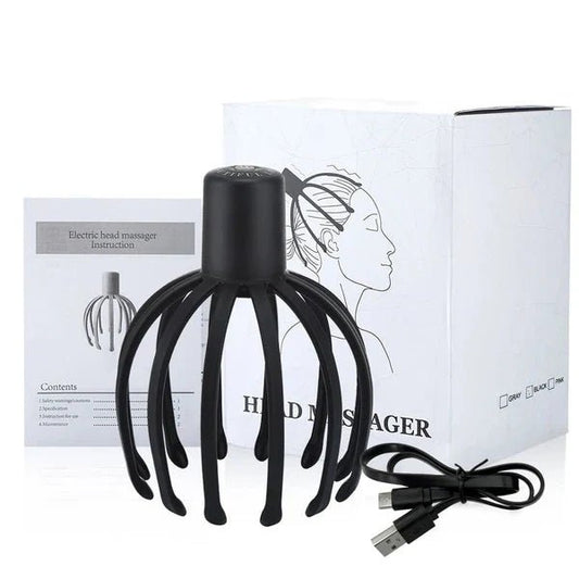 Relax, Recharge, and Unwind – The Soothing Magic of the Electric Octopus Claw Scalp Massager - Checkouts USA