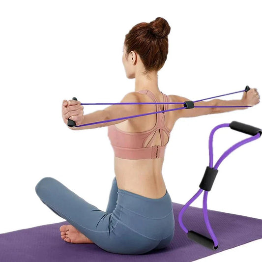 Revolutionize Your Home Workout: The Power of Fitness Resistance Bands with 4 Tube Pedal Puller - Checkouts USA