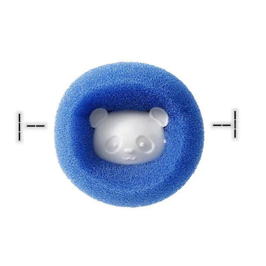 🐾 Say Goodbye to Pet Hair Hassles: The Reusable Pet Hair Remover Ball That Works While You Wash - Checkouts USA