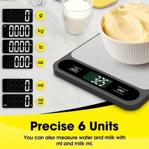 The Smart Way to Cook and Bake — The Advantages of a Digital Kitchen Scale - Checkouts USA