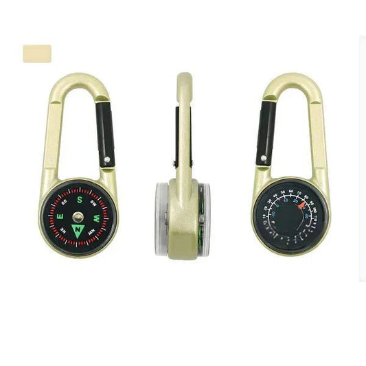 The Smartest $25 You’ll Spend on Your Next Adventure: Meet the Compass Thermometer Carabiner - Checkouts USA