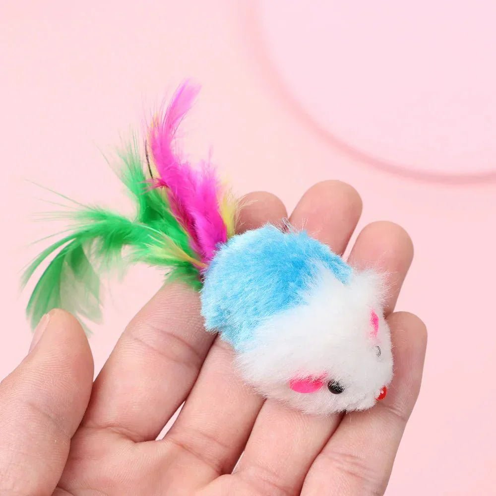 Tiny Toys, Big Joy – Why Your Cat Needs These Plush Mouse Rattles Now - Checkouts USA