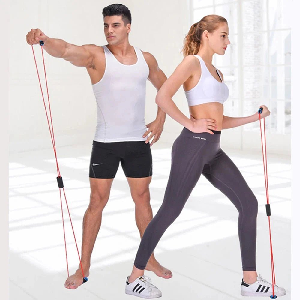 Transform Your Fitness Routine Anywhere: Why the 4-Tube Resistance Band Pedal Puller Is a Game-Changer - Checkouts USA