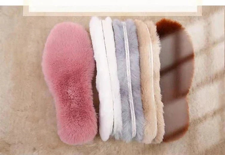 🐰 Warm Imitation Rabbit Fur Insoles – Soft, Plush & Winter-Ready Comfort for Men & Women - Checkouts USA