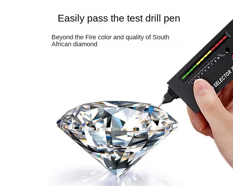 1.0 carat Moissanite Pendants for Women Classic Wedding Necklace Original S925 Sterling Silver Jewelry - Checkouts USA