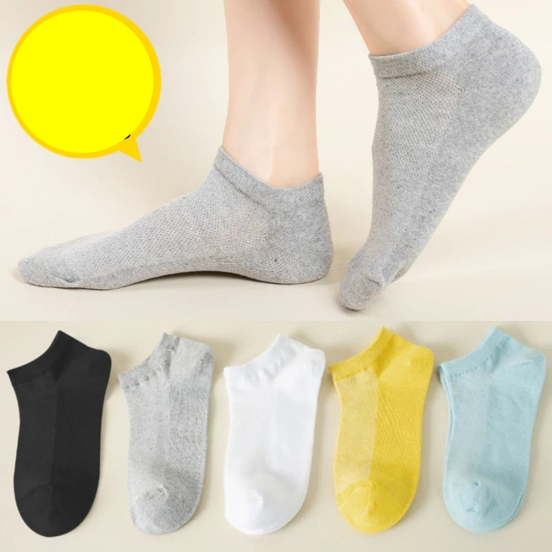 10 Pairs Women Cartoon Patterned Socks Trendy And Fashionable Versatile Socks Lightweight Breathable Comfortable Casual Socks - Checkouts UK
