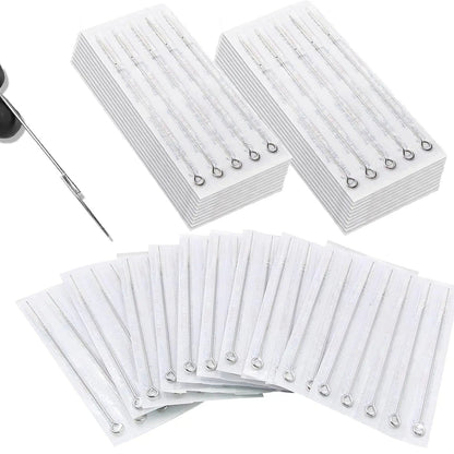 100/50/10pcs Sterilized Tattoo Needles RL RS M1 RM Tattoo Needle for Tattoo Permanent Makeup Machine - Checkouts UK