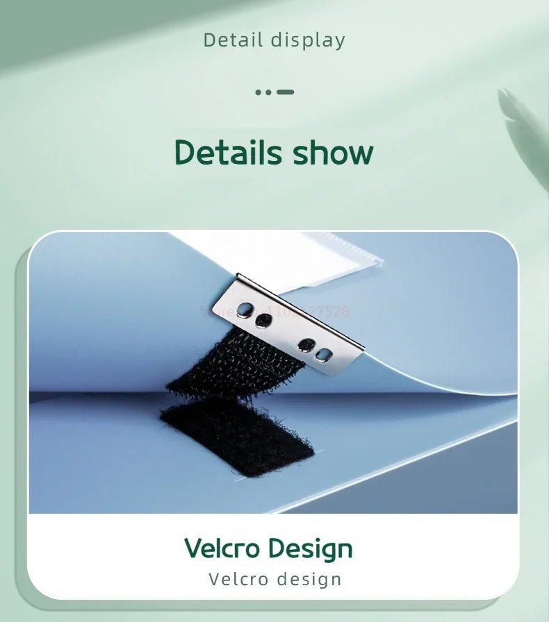 10pcs Large Capacity A4 File Folder Multifunctional Waterproof Document Organizer Dustproof Desktop Storage Document Holder - Checkouts USA