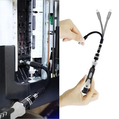 115 - in - 1 Precision Screwdriver Kit, Includes Magnetic Tips, Ideal for Electronics and Laptop Repairs, Professional Nut Driver - Checkouts USA