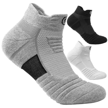1/3pairs/Lot Men's Socks Compression Stockings Breathable Basketball Sports Cycling running Towel Socks High Elastic Tube Socks - Checkouts UK