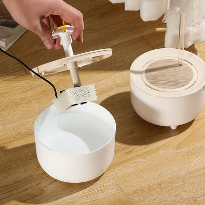 1L Pet Water Fountain Automatic Cat Drink Bowl Filter EU Plug Pet Drinking Dispenser Drinker For Cats Water Filter - Furbury