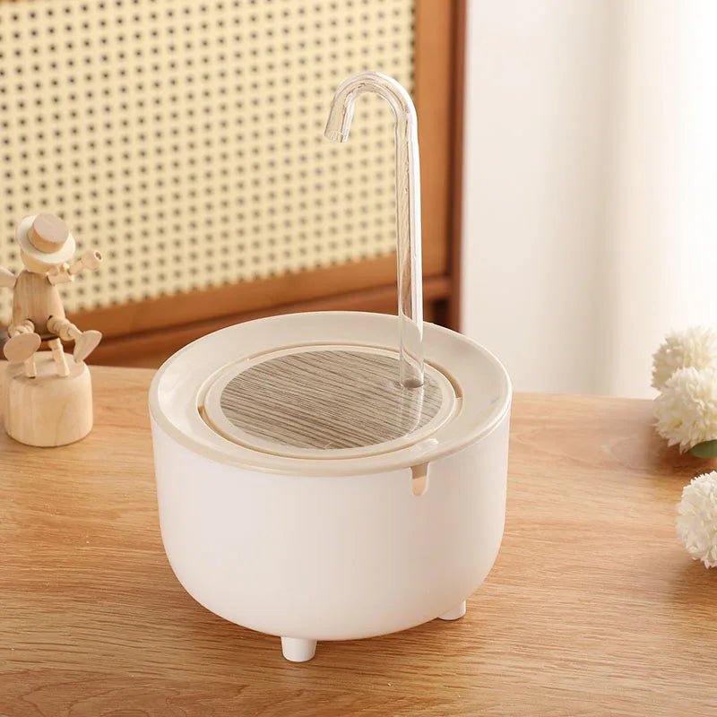 1L Pet Water Fountain Automatic Cat Drink Bowl Filter EU Plug Pet Drinking Dispenser Drinker For Cats Water Filter - Furbury