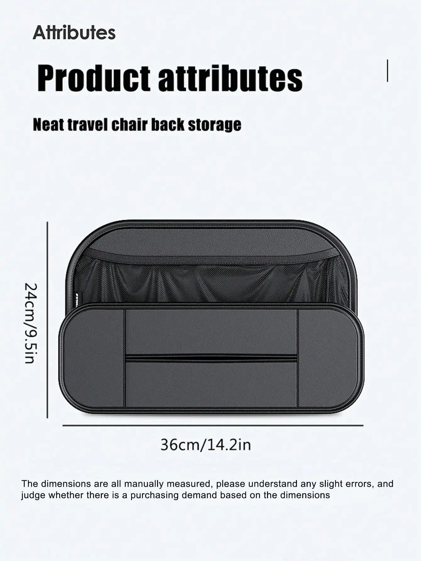 1pc Car Storage Bag, Rear Seat Organizer, Universal Vehicle - mounted Creative Car Decoration Storage Bag - Checkouts USA