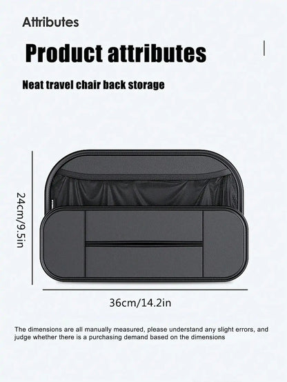 1pc Car Storage Bag, Rear Seat Organizer, Universal Vehicle - mounted Creative Car Decoration Storage Bag - Checkouts USA