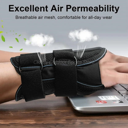 1pc Compression Wrist Brace Protector Carpal Tunnel Sports Wrist Guard Orthopedic Hand Brace Splint Wristband Syndrome Arthritis - Checkouts USA